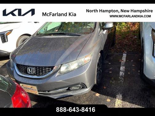 Polished Metal Metallic 2013 Honda Civic EX-L