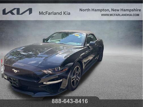 Shadow Black 2020 Ford Mustang EcoBoost Premium