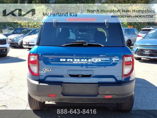 Blue Metallic 2024 Ford Bronco Sport Big Bend