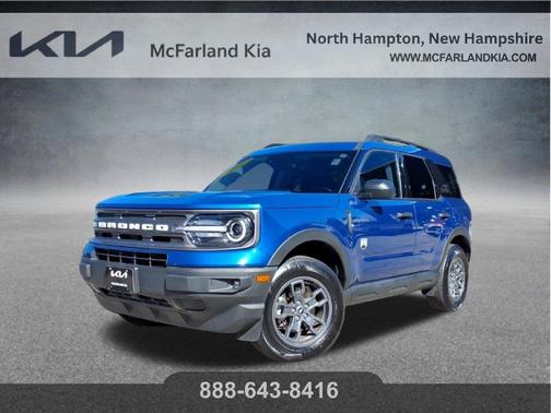 Blue Metallic 2024 Ford Bronco Sport Big Bend