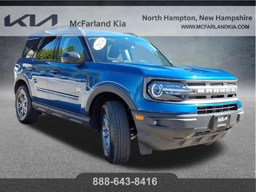 Blue Metallic 2024 Ford Bronco Sport Big Bend