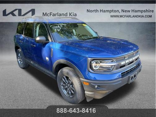 Blue Metallic 2024 Ford Bronco Sport Big Bend