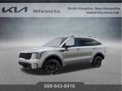 Ivory Silver 2026 Kia Sorento X-Line EX