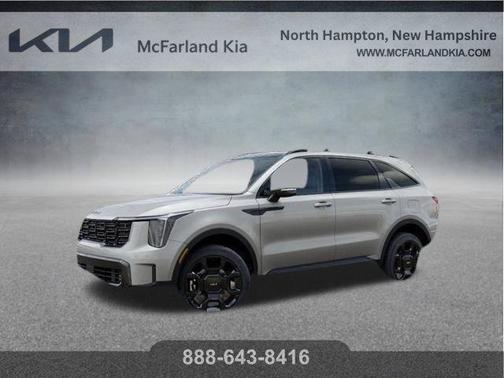 Ivory Silver 2026 Kia Sorento X-Line EX