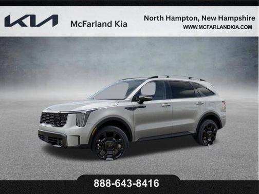 Ivory Silver 2026 Kia Sorento X-Line EX