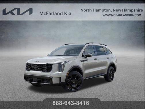 Ivory Silver 2026 Kia Sorento X-Line EX