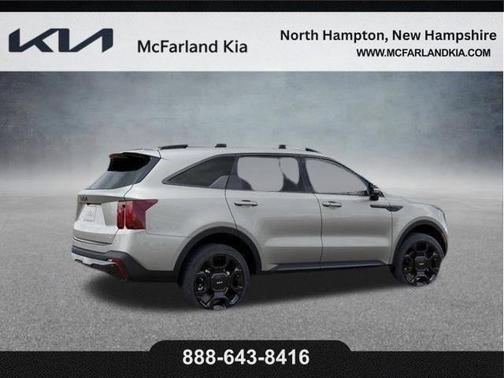 Ivory Silver 2026 Kia Sorento X-Line EX