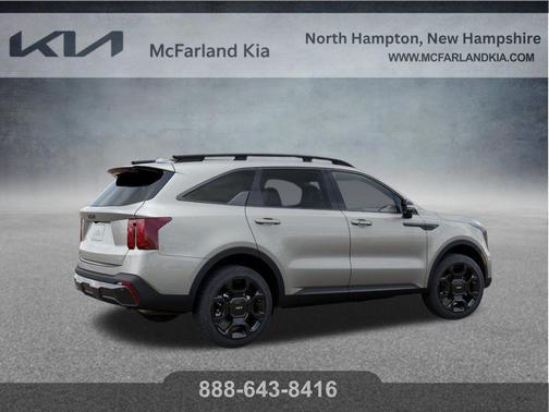 Ivory Silver 2026 Kia Sorento X-Line EX