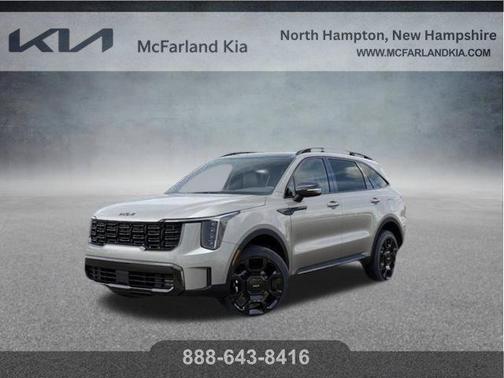 Ivory Silver 2026 Kia Sorento X-Line EX
