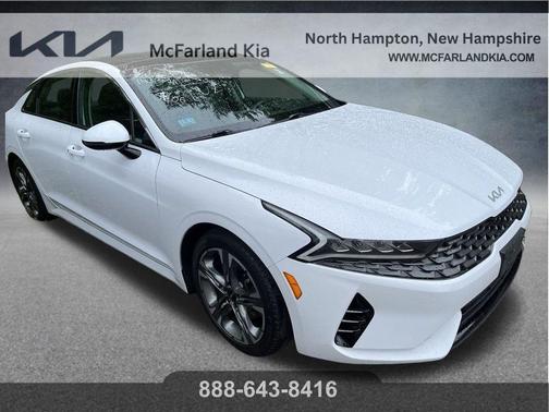 Glacial White Pearl 2023 Kia K5 EX