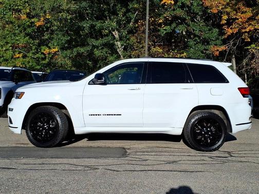 Bright White Clearcoat 2021 Jeep Grand Cherokee Limited