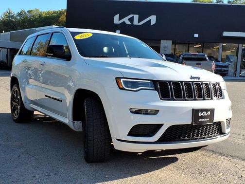 Bright White Clearcoat 2021 Jeep Grand Cherokee Limited