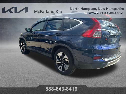 Blue 2015 Honda CR-V Touring