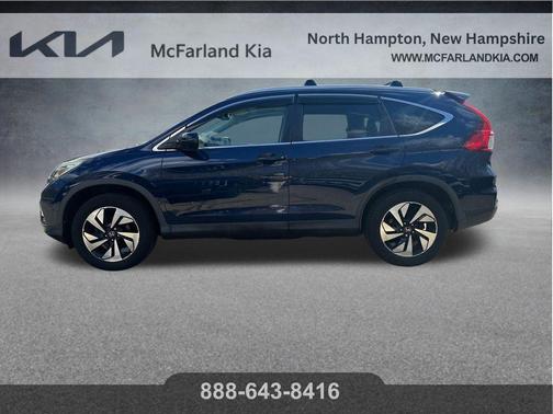 Blue 2015 Honda CR-V Touring