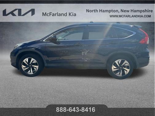 Blue 2015 Honda CR-V Touring