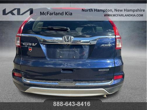 Blue 2015 Honda CR-V Touring