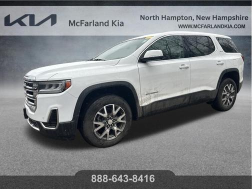 Summit White 2023 GMC Acadia SLE