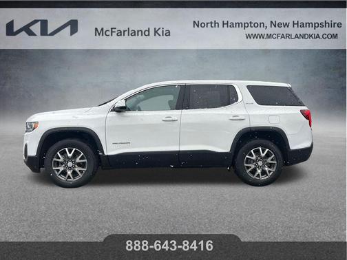 Summit White 2023 GMC Acadia SLE