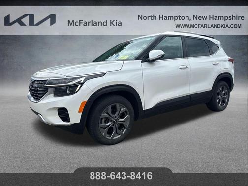 Snow White Pearl 2024 Kia Seltos S