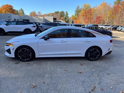 Glacial White Pearl 2024 Kia K5 GT-Line