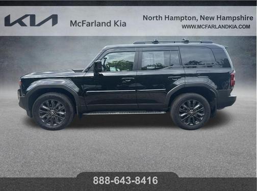 Black 2025 Toyota Land Cruiser Base