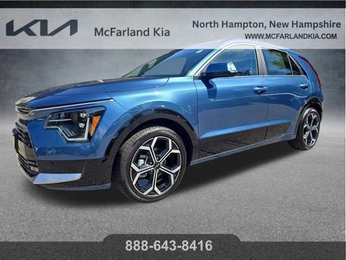 Mineral Blue 2025 Kia Niro SX Touring