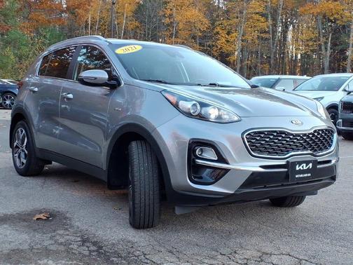 Steel Gray 2021 Kia Sportage EX