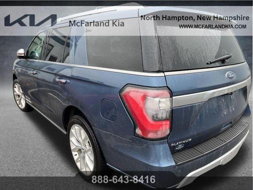 Blue Metallic 2018 Ford Expedition Platinum