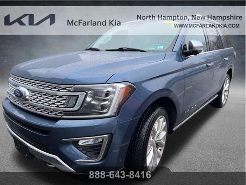 Blue Metallic 2018 Ford Expedition Platinum