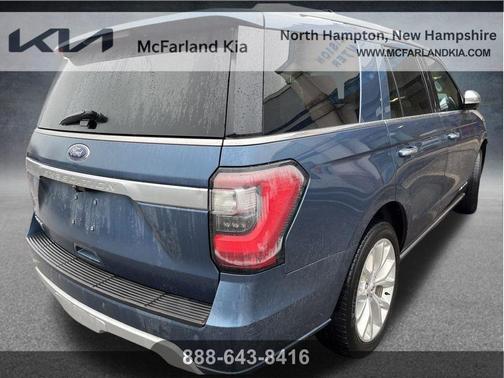 Blue Metallic 2018 Ford Expedition Platinum