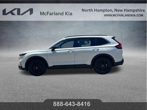 Platinum White 2023 Honda CR-V Hybrid Sport