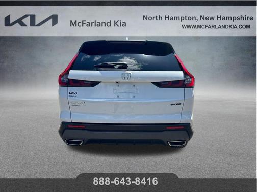 Platinum White 2023 Honda CR-V Hybrid Sport