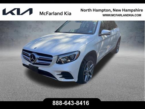 Polar White 2017 Mercedes-Benz GLC 300 Base 4MATIC