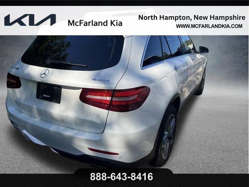 Polar White 2017 Mercedes-Benz GLC 300 Base 4MATIC