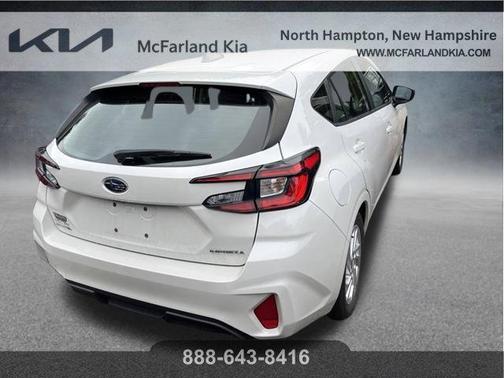 Crystal White Pearl 2024 Subaru Impreza Base