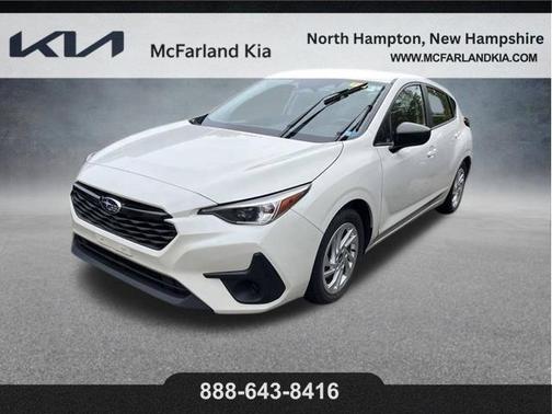 Crystal White Pearl 2024 Subaru Impreza Base