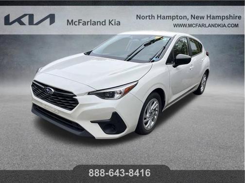 Crystal White Pearl 2024 Subaru Impreza Base