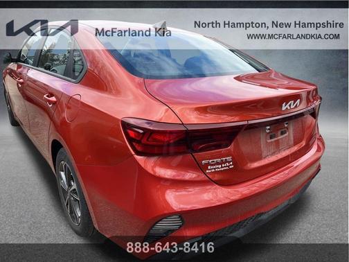 Fire Orange 2023 Kia Forte LXS
