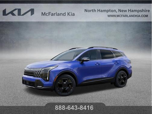 Blue 2026 Kia Sportage X-Line