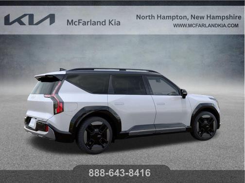 Glacier White 2026 Kia EV9 GT-Line