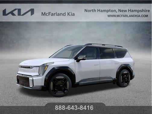 Glacier White 2026 Kia EV9 GT-Line