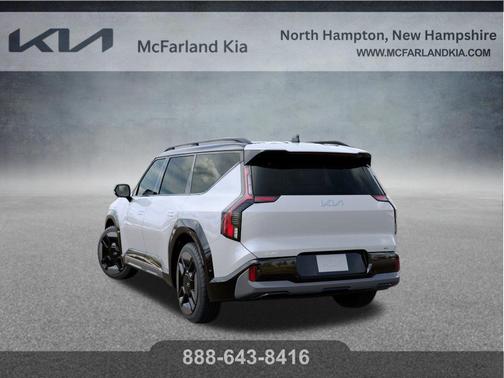 Glacier White 2026 Kia EV9 GT-Line