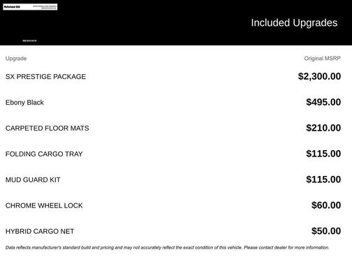 Ebony Black 2022 Kia Telluride SX