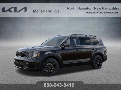 Ebony Black 2025 Kia Telluride SX-Prestige X-Line