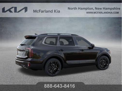 Ebony Black 2025 Kia Telluride SX-Prestige X-Line