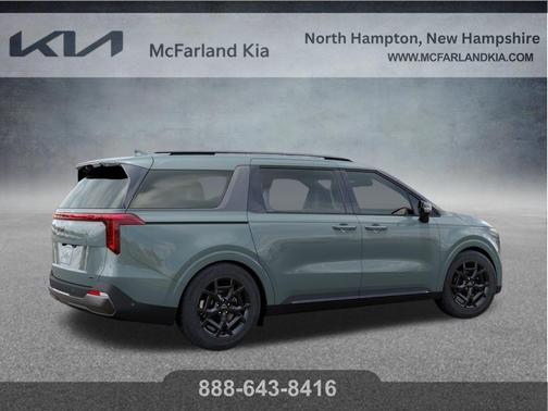 Green 2027 Kia Carnival Hybrid
