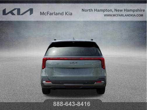 Green 2027 Kia Carnival Hybrid
