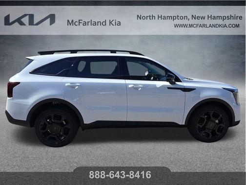 Glacial White Pearl 2026 Kia Sorento X-Line SX