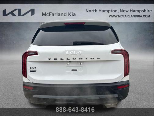 Glacial White Pearl 2022 Kia Telluride EX