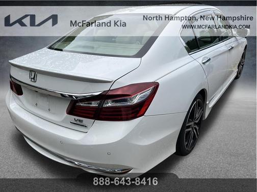 White Orchid Pearl 2016 Honda Accord Touring
